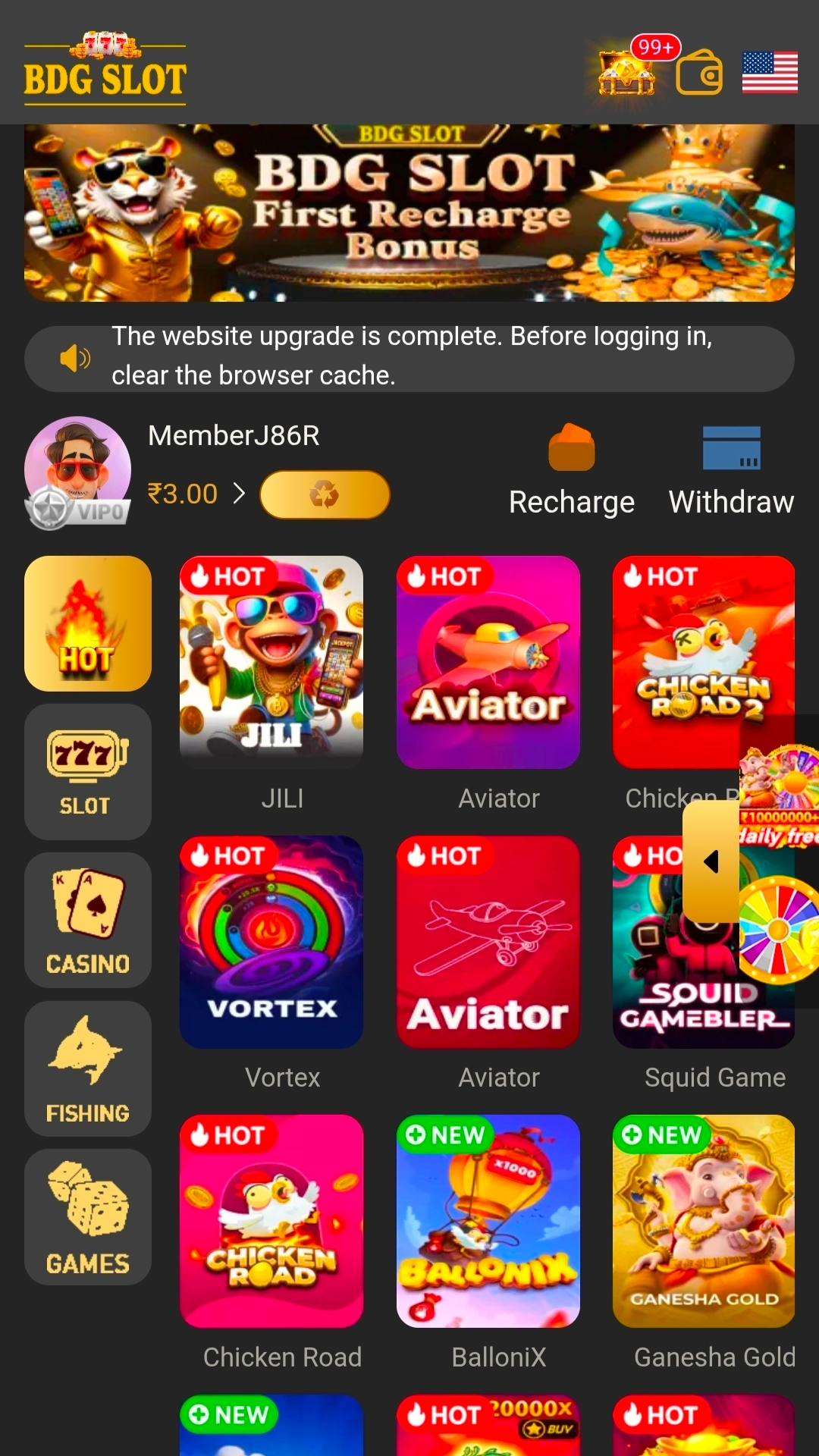 Bdgslot game new download